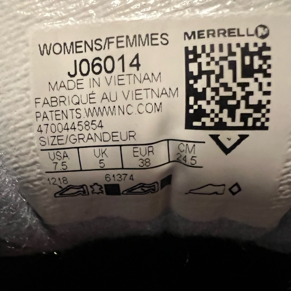 Merrell Women's Sneakers in Gray and Blue - Picture 9 of 10